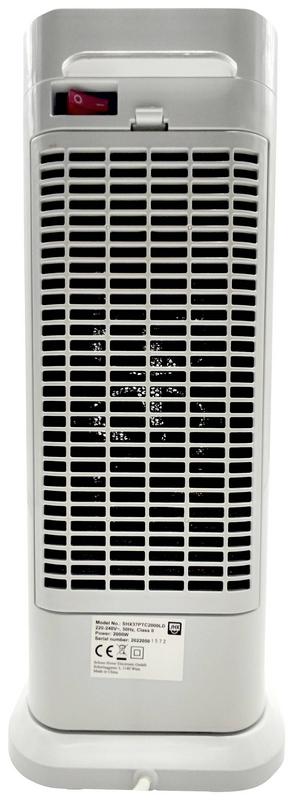 B-Ware SHX SHX37PTC2000LD Heizlüfter n.rel Schwarz-Weiß Klima-Lüfter Gebläse Heizgerät