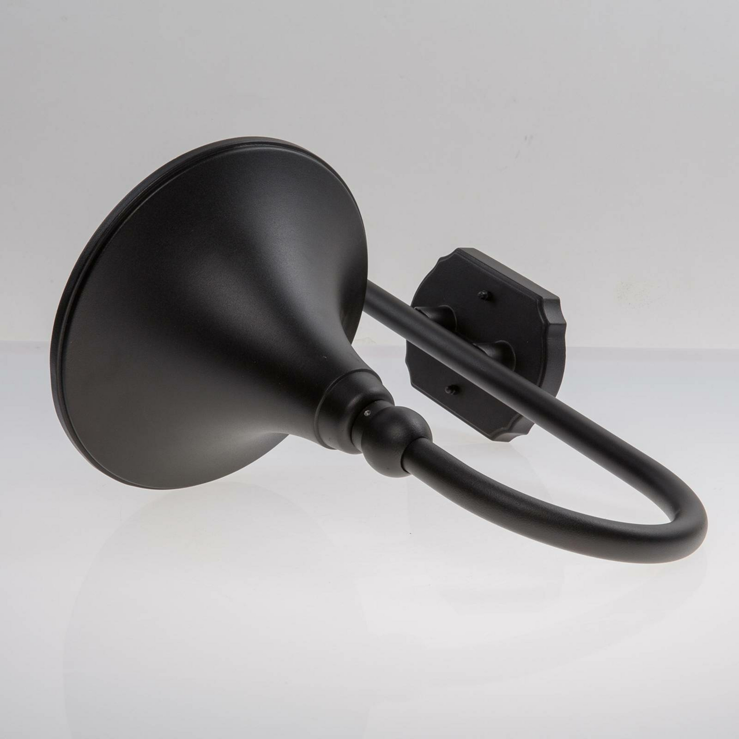 Lindby Außenwandleuchte Daphne Außenlampe Wandleuchte Lampe Leuchte E27 Schwarz B-Ware