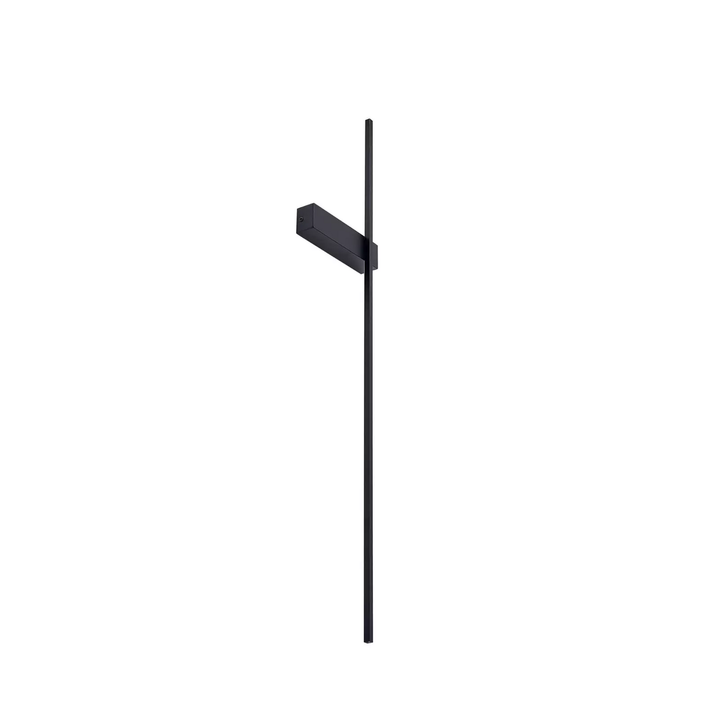 Lindby LED-Wandleuchte Natsumi Wandleuchte Wandlampe LED schwarz Aluminium 90 cm