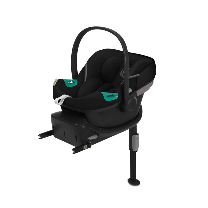 Cybex Aton S2 i-Size Moon Black Autositz Babyschale Kindersitz Sicherheit Auto