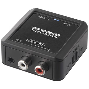 B-Ware SpeaKa Professional Audio Konverter HDMI Audio/Video Switches Audio-Splitter
