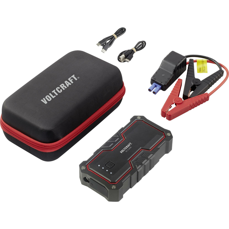 B-Ware Voltcraft Vc 11769555 Schnellstartsystem Jump Starter Ladegerät Powerbank Po825