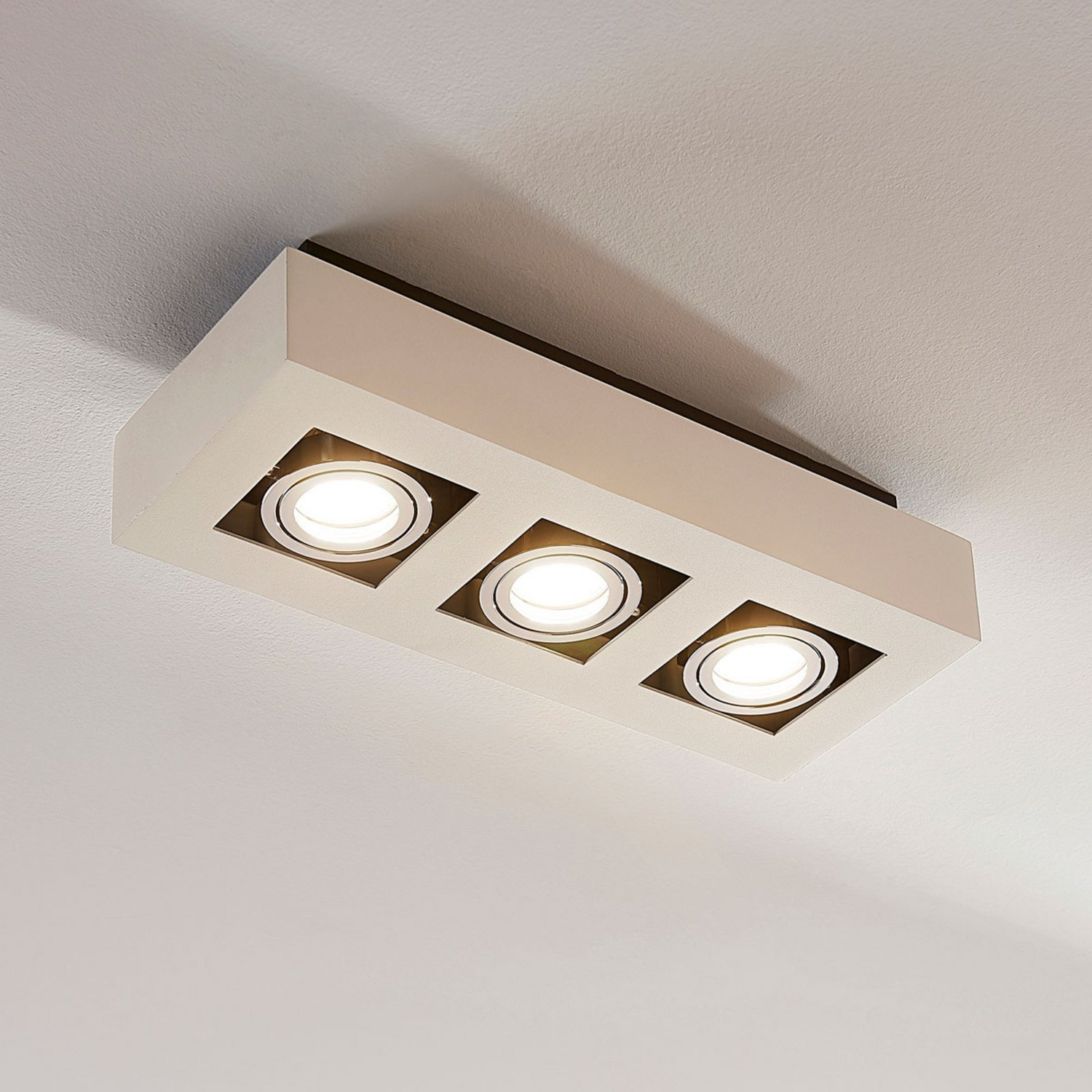 B-Ware Arcchio Deckenlampe Strahler Vince Weiß Leuchte 3 Flammig Für Wohnzimmer Küche