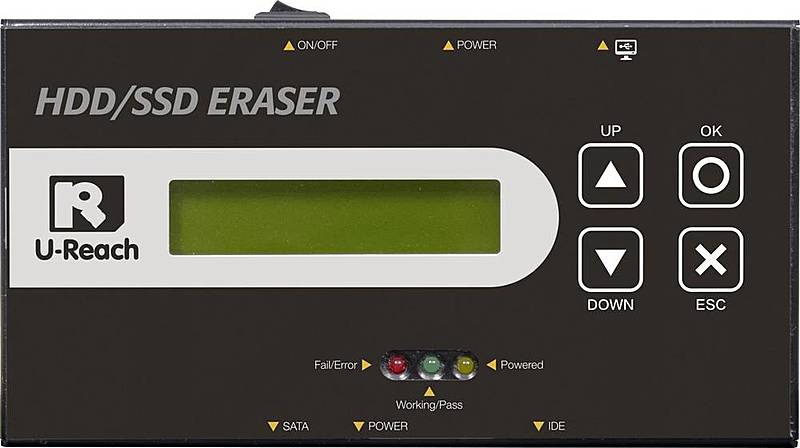 Renkforce TP100 Evidence Eraser 1fach Festplatten-Löschstation SATA Daten-Cloner