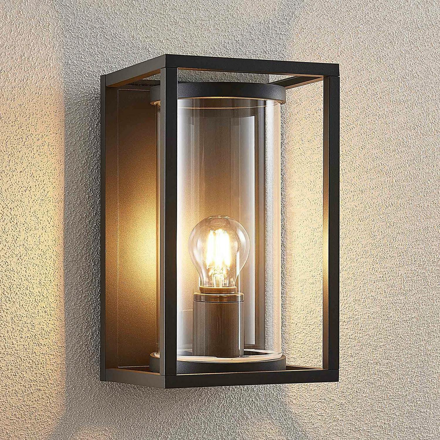 B-Ware Lucande Brienne Außenwandleuchte Gartenleuchte Wandleuchte Wandlampe Außenlampe