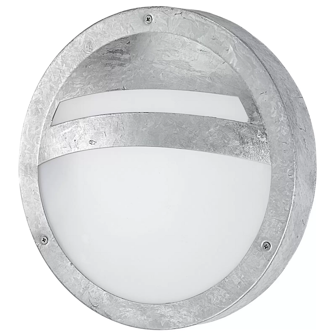 EGLO Runde Außenwandleuchte SEVILLA Stahl verzinkt Wandleuchte Lampe Leuchte E27
