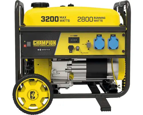 B-Ware Champion Stromerzeuger Generator Benzin Stromerzeugung Baustelle Werkstatt 230 V - 5060423986300