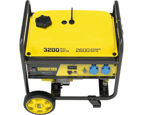 B-Ware Champion Stromerzeuger Generator Benzin Stromerzeugung Baustelle Werkstatt 230 V - 5060423986300