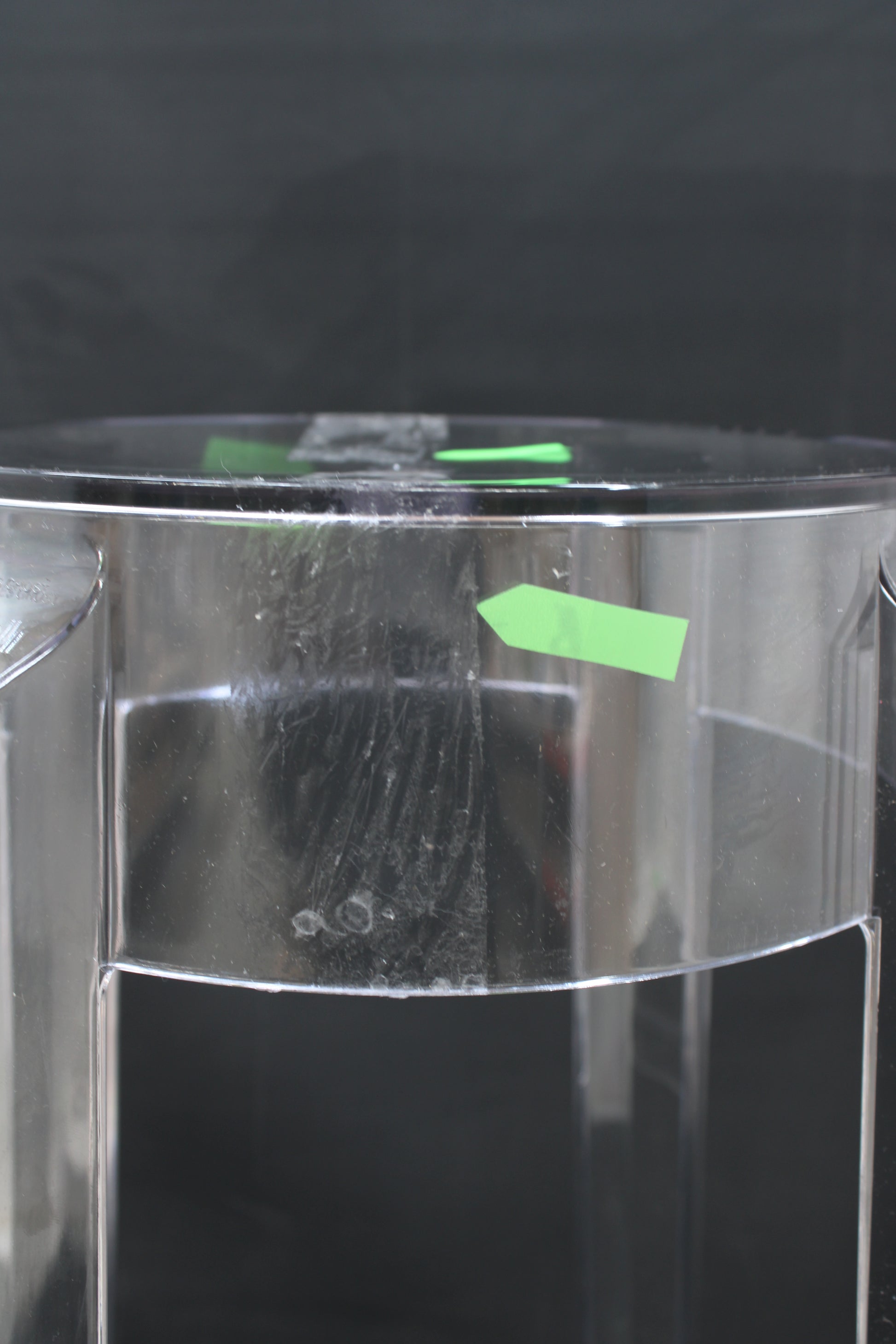 Kartell Charles Sitz Hocker Sitzhocker Barhocker Sitz transparent H 75 x Ø 29cm - 8034105780361