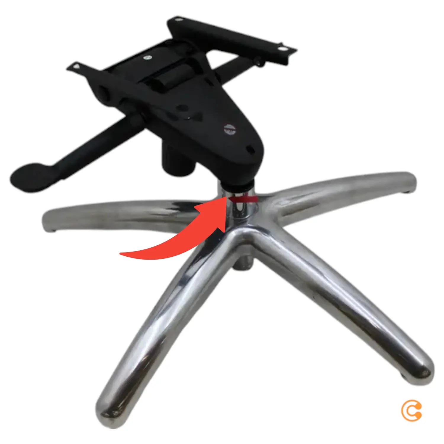 C-Ware Hjh Office Chefsessel Stuhl Xxl G 600 Kunstleder Schwarz Siehe Text/Foto - 4251084639020