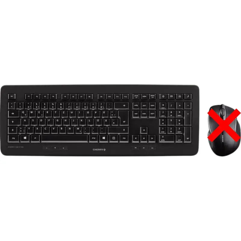 B-Ware Cherry Dw5100 Funk Tastatur Computer Zubehör Wireless Schwarz Siehe Text/Foto - 4025112087516