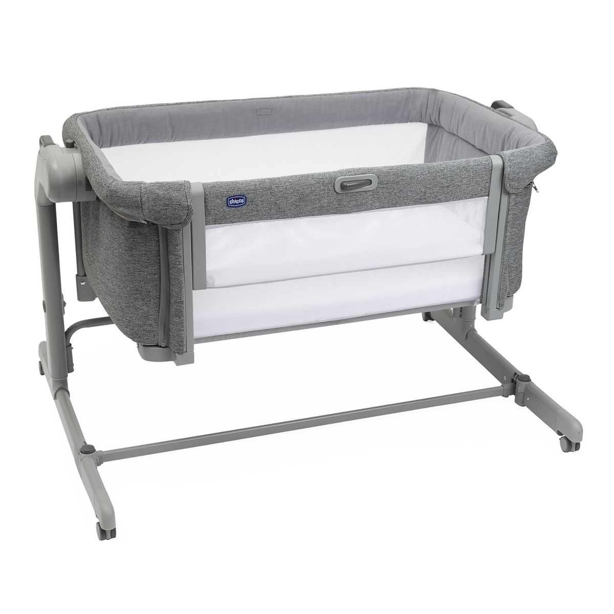 Chicco Beistellbett Kinderbett NEXT2ME Magic EVO Schlafbett Dark Grey Matratze - 8058664167715