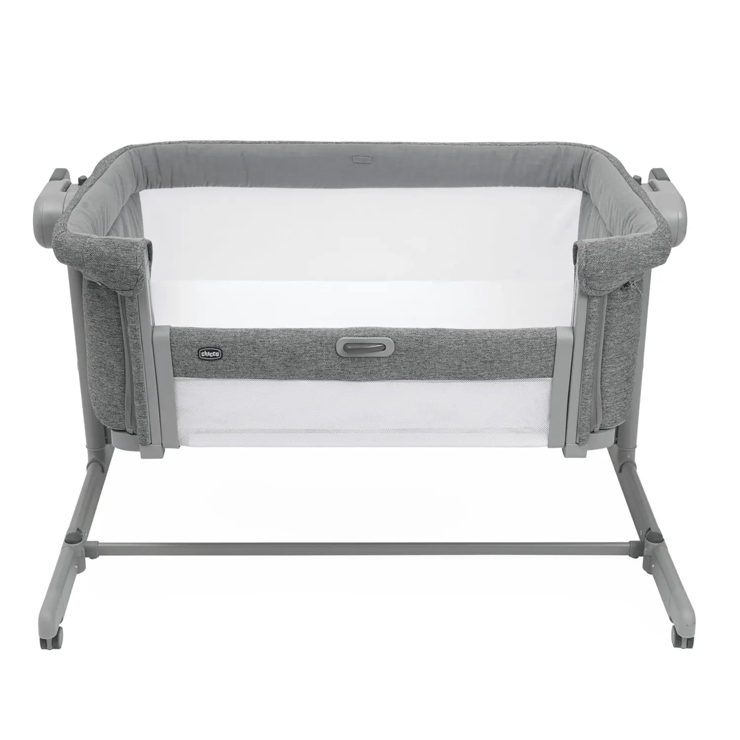 B-Ware Chicco Beistellbett Kinderbett Next2 Me Magic Evo Schlafbett Dark Grey Matratze - 8058664167715