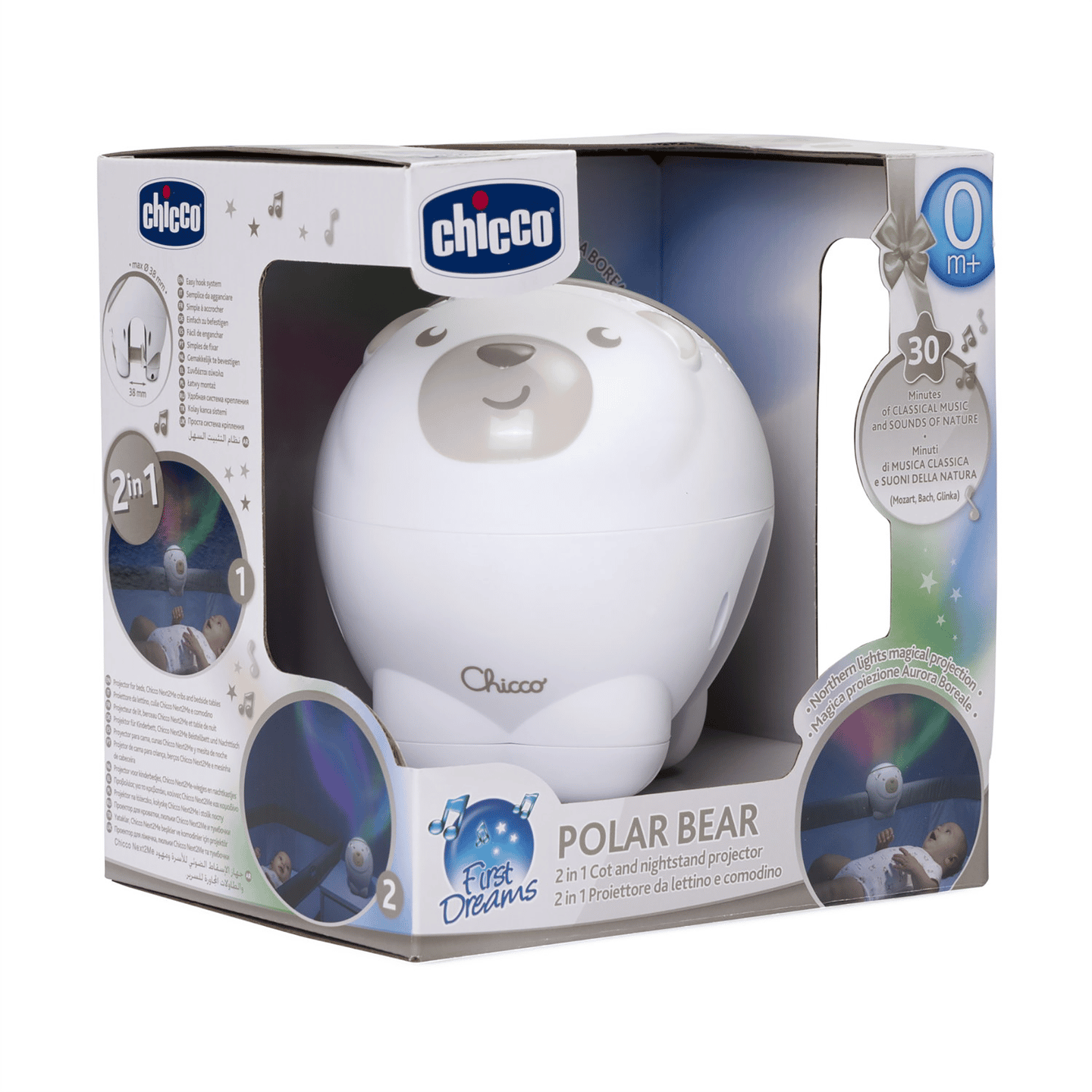 Chicco Nachtlicht Eisbär Neutral Licht Lampe Stehlampe Stehleuchte Leuchte B-Ware - 8058664164752