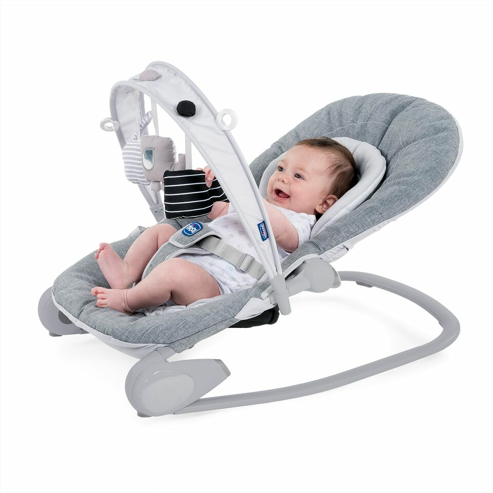 Chicco Wippe Hooplà Titanium Babywippe Babyschaukel Schaukel Baby B-Ware - 8058664125050