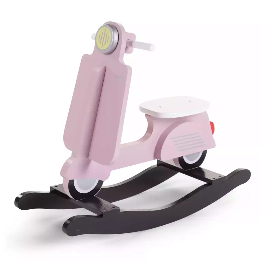 Childhome Schaukelscooter Roller Babyspielzeug Scooter Schaukel Dekoration Rosa  B-Ware - 5420007137670