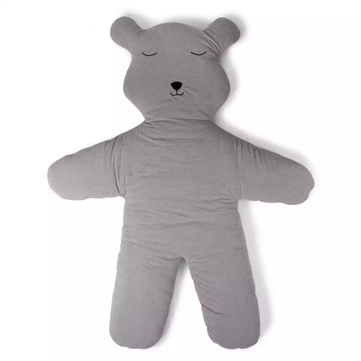 Childhome Spielteppich Matte Krabbeldecke Teddy Grau Baby Spielmatte - 5420007145194