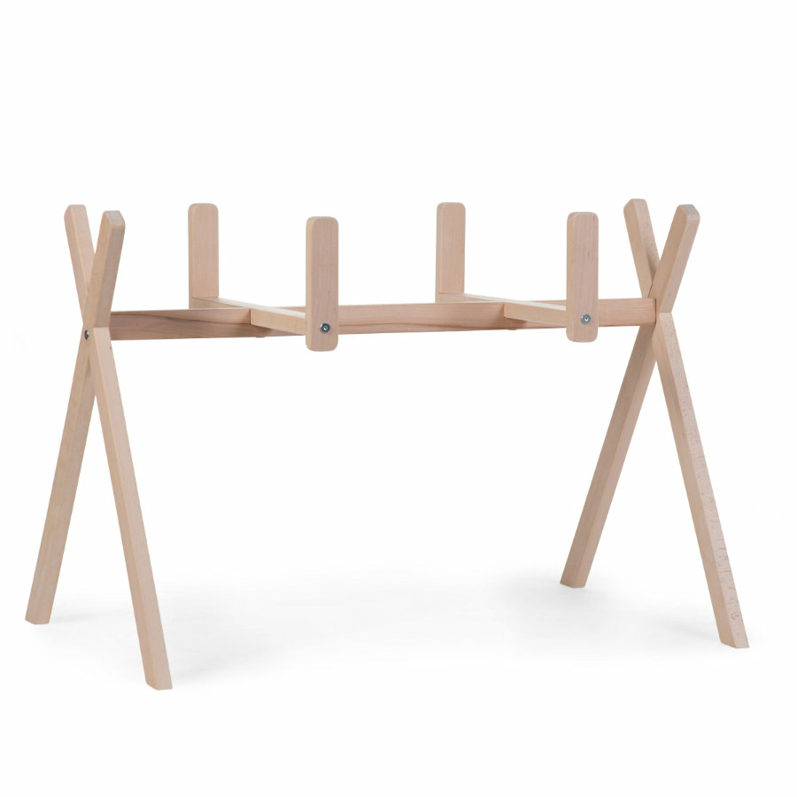 Childhome Tipi Ständer Für Moseskorb + Baby Gym Natur Gestell Spielbogen B-Ware - 5420007158286