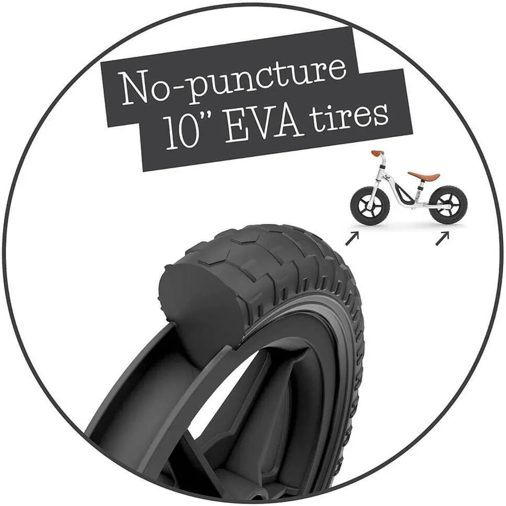 Chillafish Charlie Balance Bike Laufrad Kinderfahrrad Rad 10 Zoll Farbe Silver B-Ware - 5425029651562