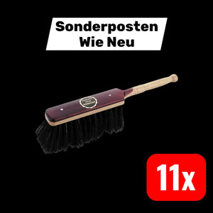 B-Ware Cimco Handfeger Besen Rosshaar Mehrfarbig Holzgriff 143030 315mm 11 Stück