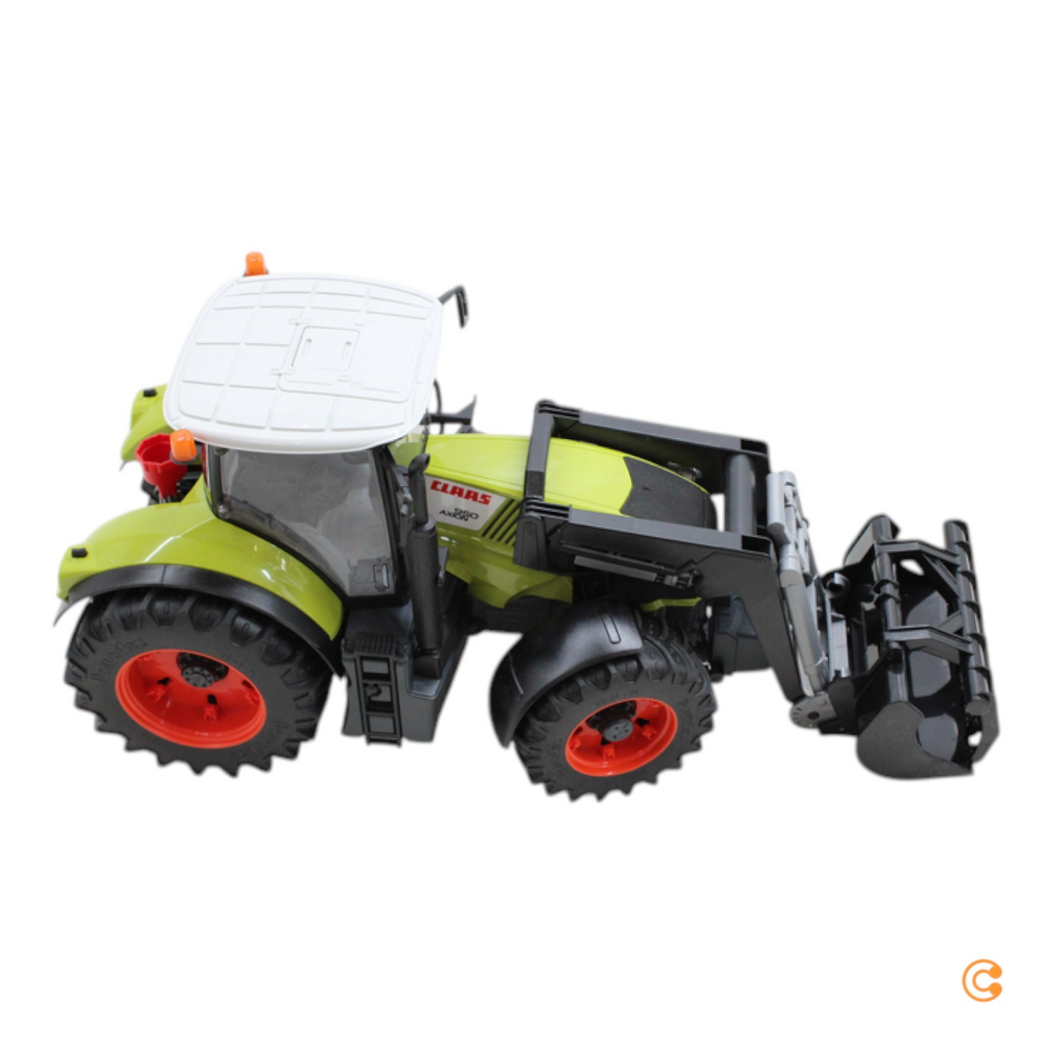 Bruder Claas Axion Frontlader Modellbaufahrzeug Modellfahrzeug Siehe Text/Foto C-Ware - 4001702030131