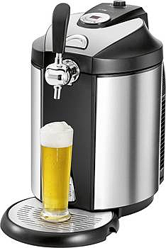 B-Ware Clatronic Bierzapfanlage Bz 3740 Zapfanlage Bierkühler Party Zapfer Silber