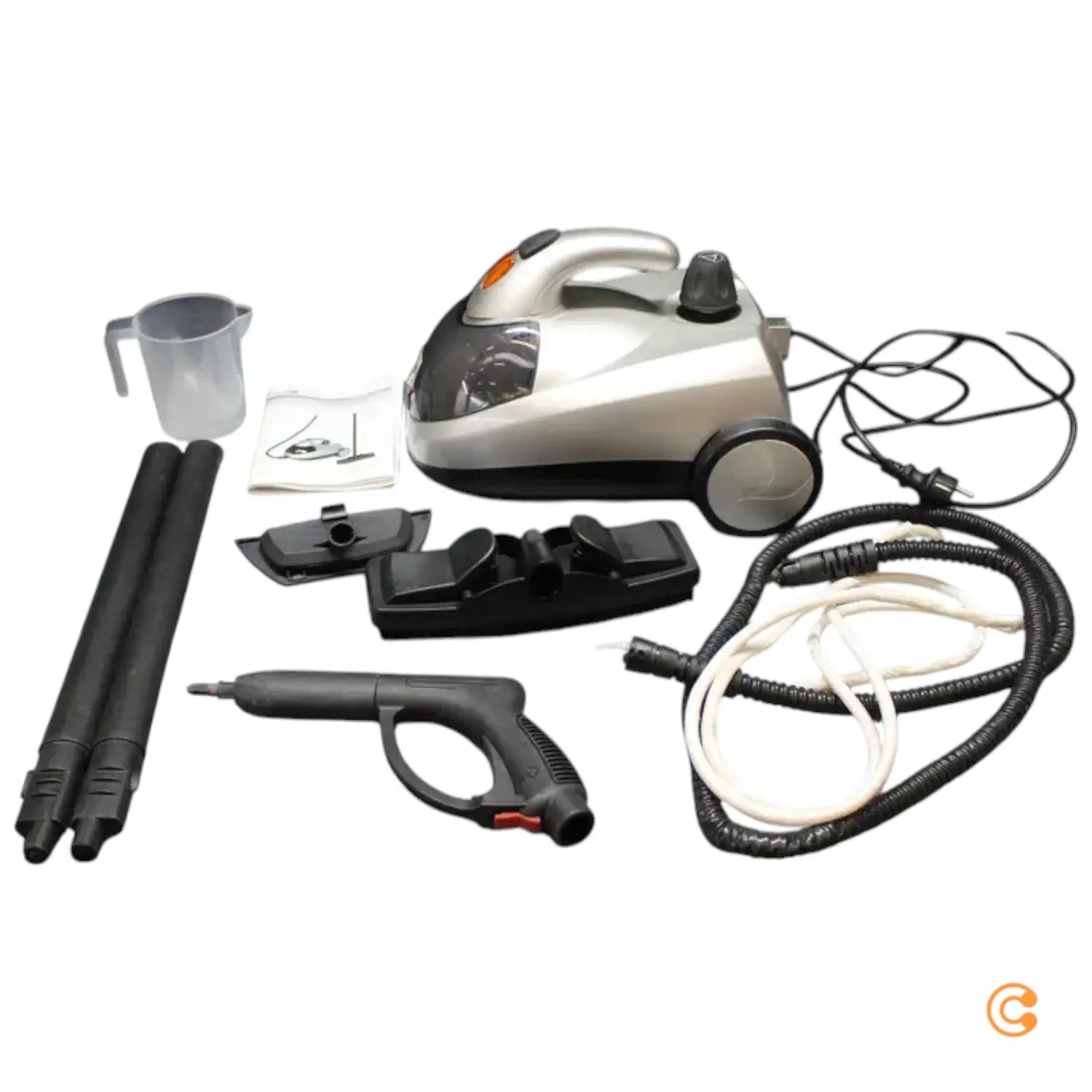 C-Ware Clatronic Dr 3280 283013 Dampfreiniger Steam 1500 W 1,5 L Silber Siehe Text/Foto - 4006160830132