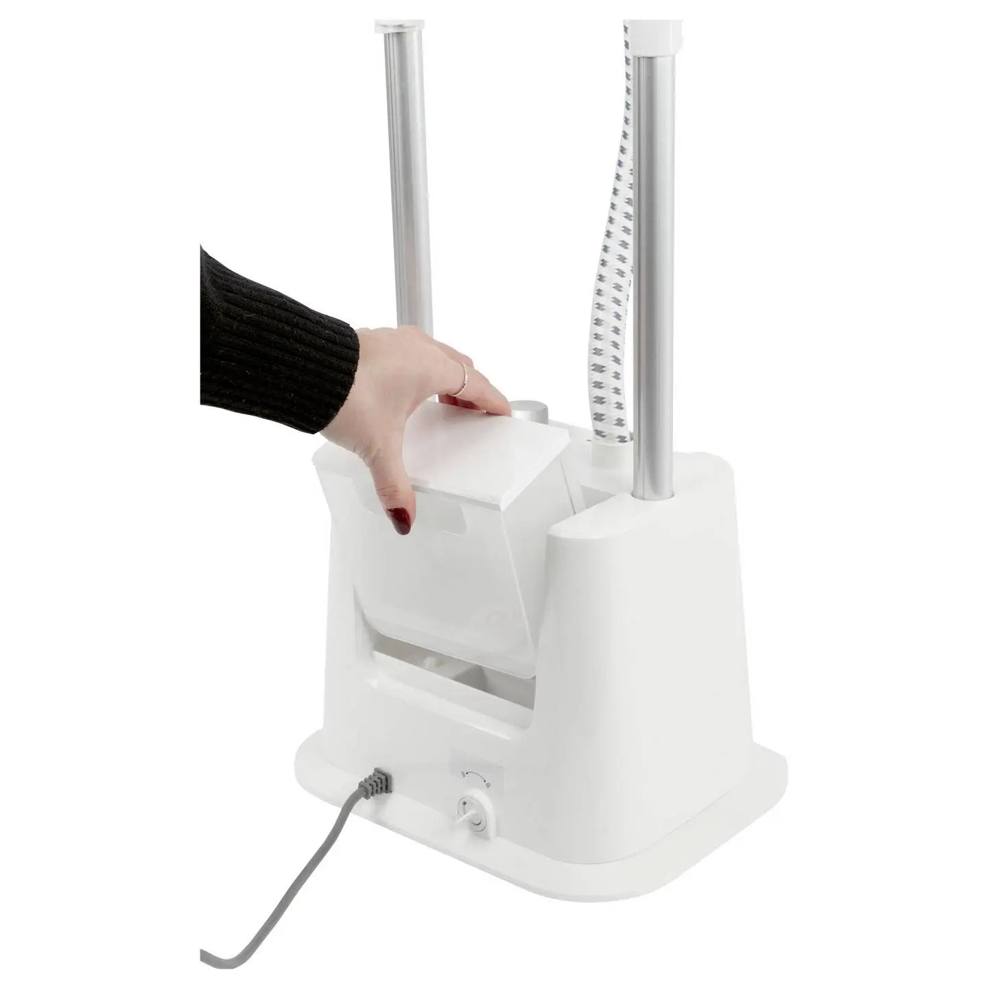 B-Ware Clatronic Dampfglätter Bügelstation Textilpflege Kleiderbügel Anti Tropf System - 4006160640175