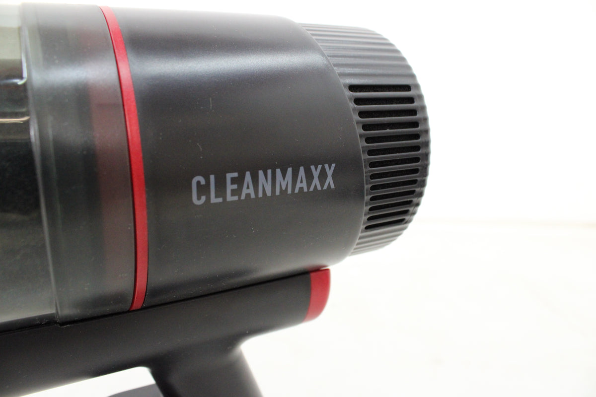 CleanMaxx Staubsauger Bodenreiniger Akku Zyklon Beutellos Schwarz Silber Sauger - 4067522092612