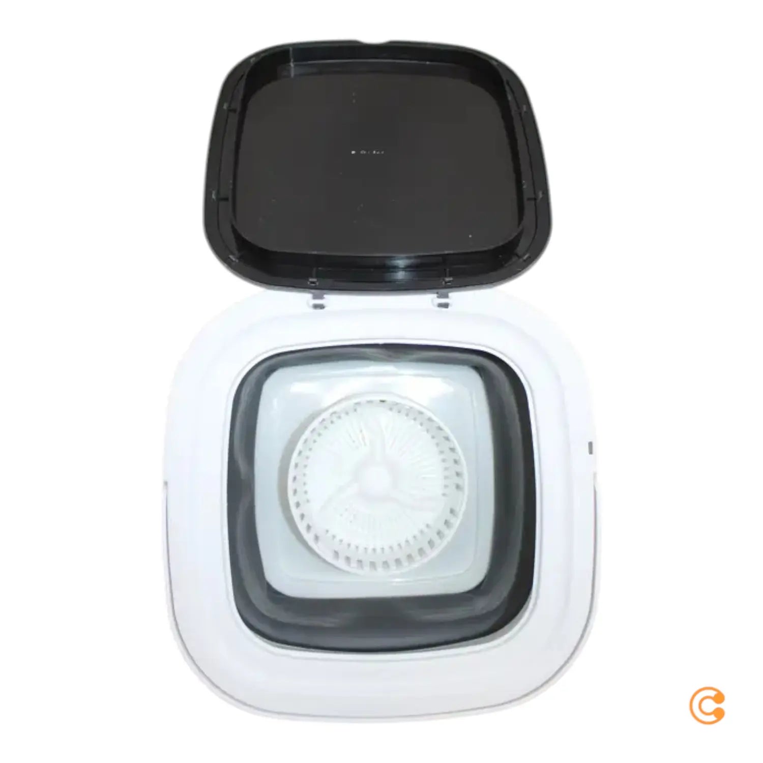 B-Ware Clean Maxx Mini Waschmaschine Falteimer Waschgerät Weiß Faltbar 40 W 15056143 - 4067522075318