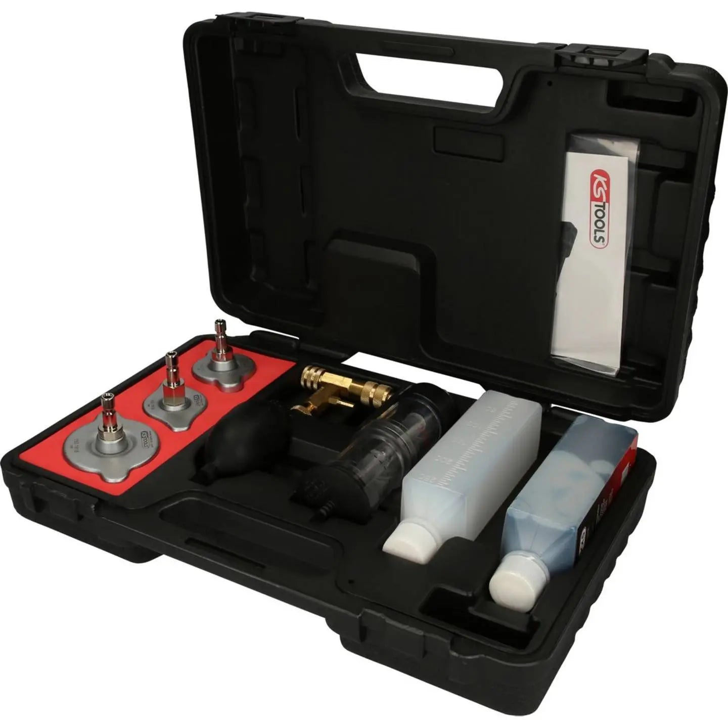 B-Ware Ks Tools Co2 Zylinderkopf Lecktest Satz Prüfset Dichtheitsprüfer Gewicht