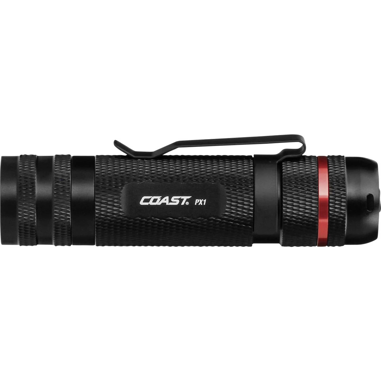Coast Taschenlampe LED Stablampe PX1 Schwarz Gürtelclip Aluminium Batterie - 15286212887
