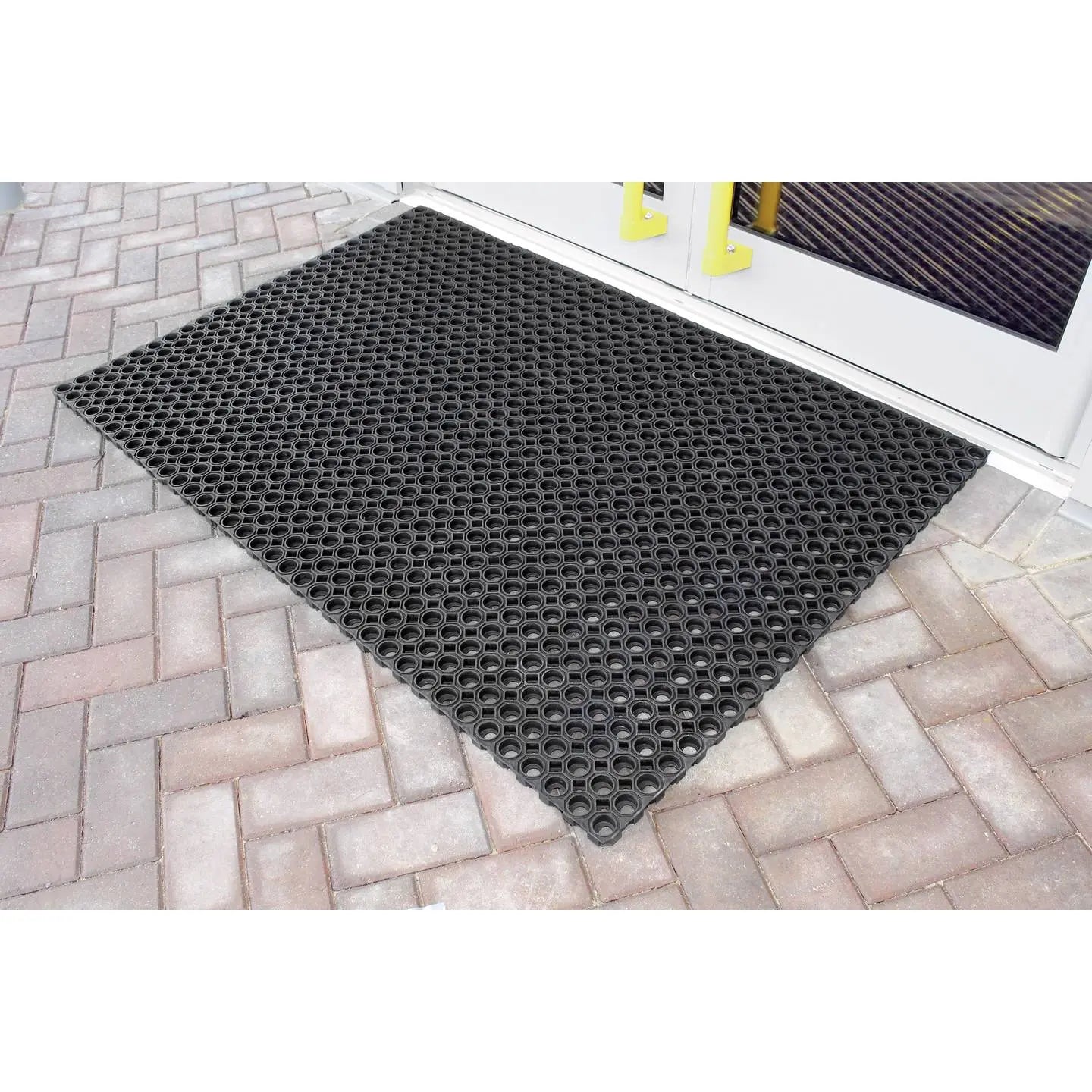 B-Ware Coba Europe Gummimatte Matte Bodenmatte Schwarz 1.5 M X 1 M X 23 Mm - 5060087956459