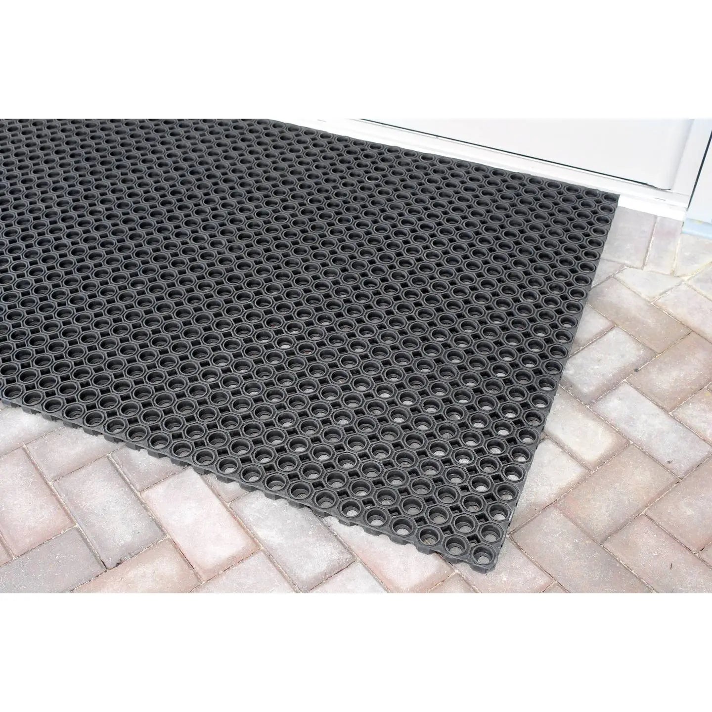 B-Ware Coba Europe Gummimatte Matte Bodenmatte Schwarz 1.5 M X 1 M X 23 Mm - 5060087956459