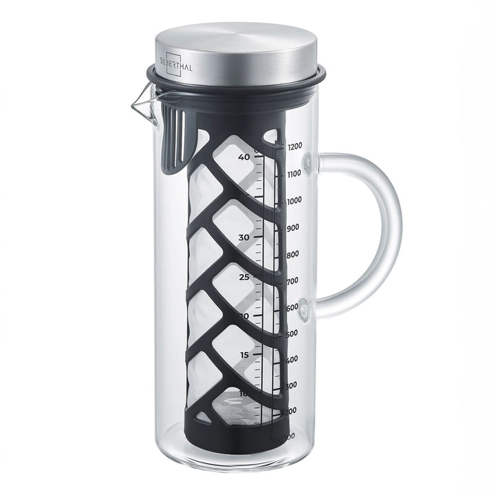 Cold Brew Karaffe 2.0 Kaffeebereiter Glaskanne Cold Brew Kaffee Filter 13l Sk845 - 4260470462203