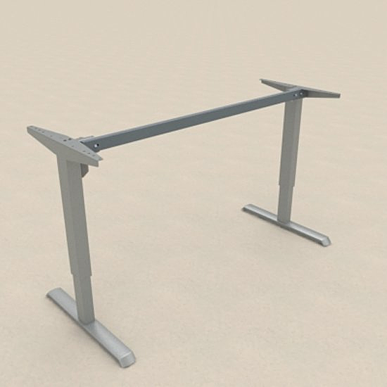 B-Ware Conset Tischgestell Elektrisch Untergestell Grau 501 33 Höhenverstellbar Metall - 5704142142318
