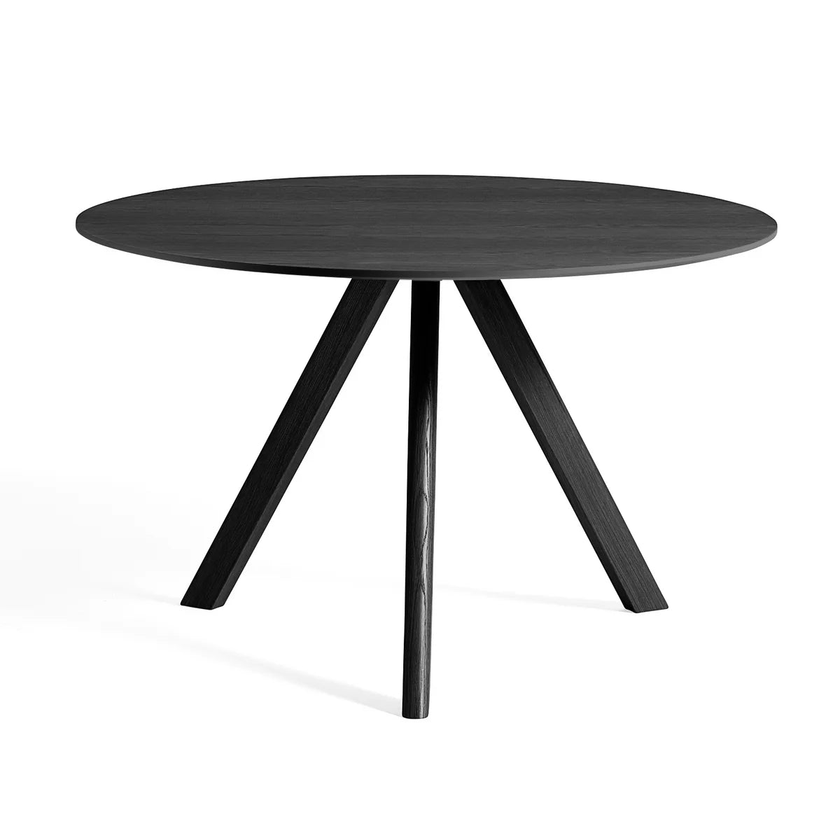 HAY Copenhague CPH20 Bistrotisch Tisch Esstisch Schwarz Eiche Rund ø120cm - 245959