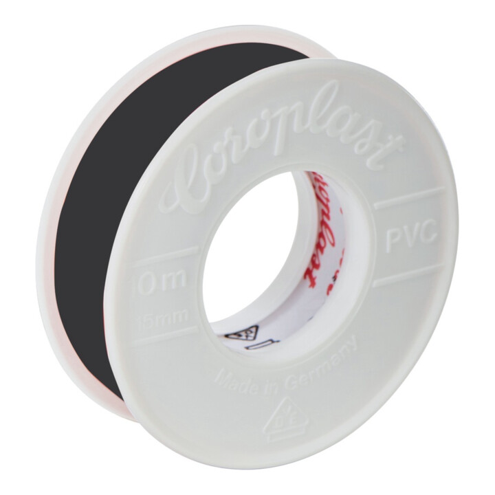Coroplast Isolierband Elektroband Tape Schwarz 4,5mx15 Selbstklebend 280 Rollen B-Ware - 4330816003831