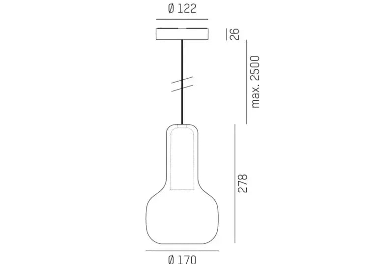 B-Ware Molto Luce Lampenschirm Glas Ersatzschirm Iris Corpa S Glas Champagner ø 17 Cm - 9010506164978