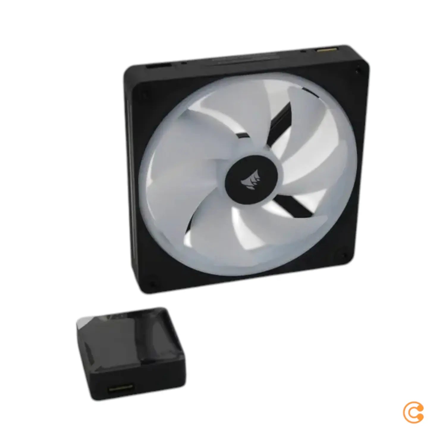 B-Ware Corsair Lüfter Ventilator Starter Kit Rgb 140mm 2er Pack Hub Siehe Text/Foto - 840006697961