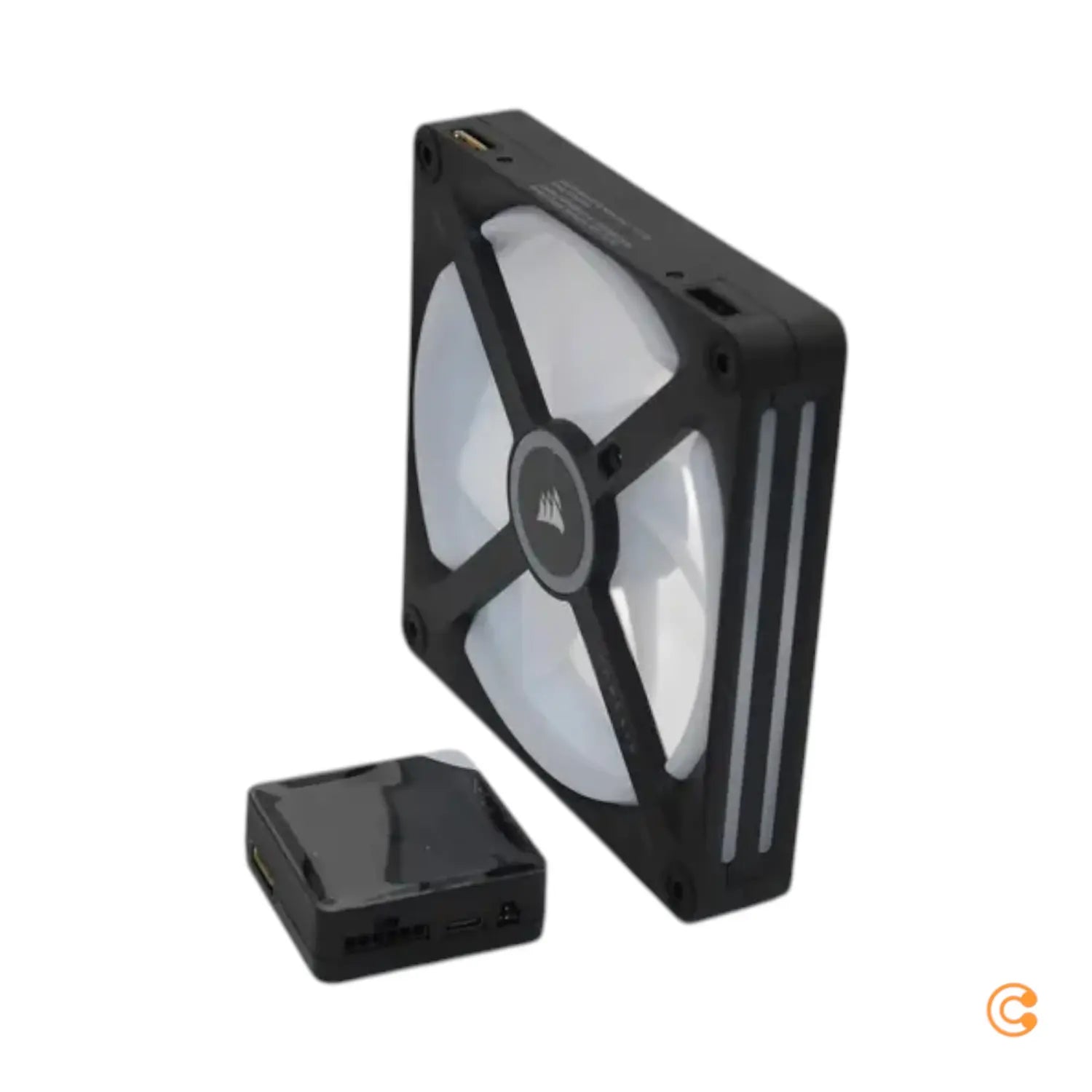 B-Ware Corsair Lüfter Ventilator Starter Kit Rgb 140mm 2er Pack Hub Siehe Text/Foto - 840006697961