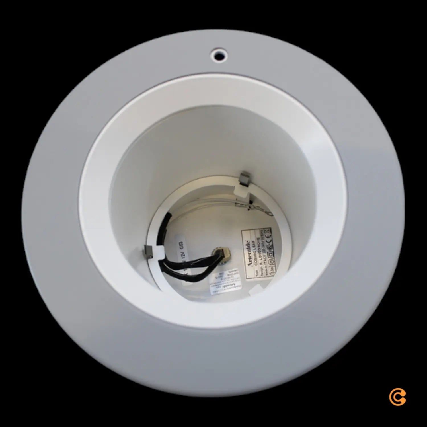 B-Ware Cosmic Leaf Leuchte Korpus Ohne Schirm Silber Beleuchtung Lampenfuß Basis Ersatz - 8052993010056