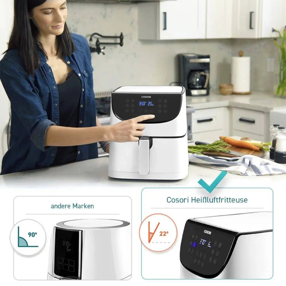 B-Ware Cosori Heißluft Fritteuse 1700 W Air Fryer Bpa Frei Display Timer Siehe Text/Foto - 810043370097