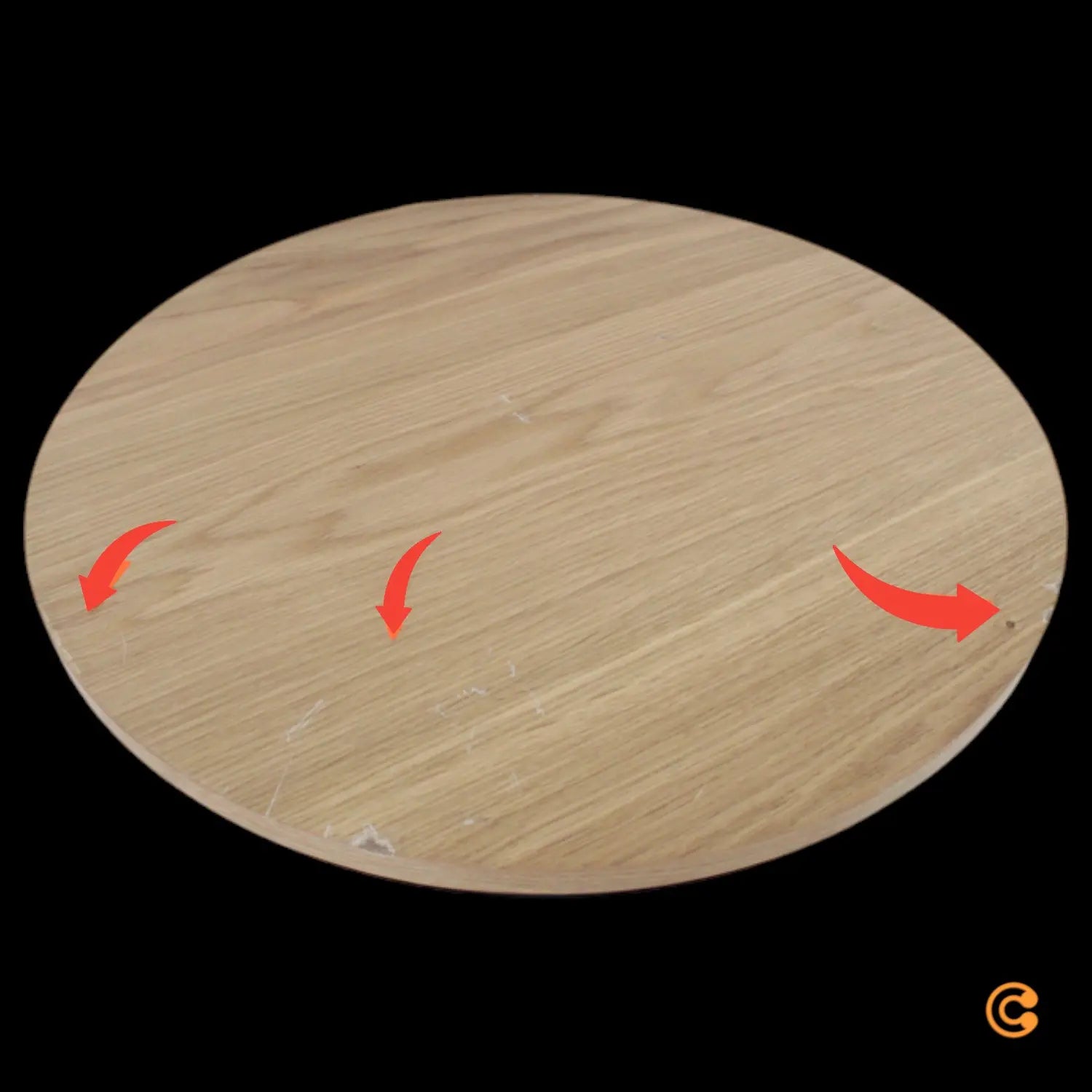 C-Ware Loftscape Couchtisch Trollsved 2er Set  Eiche Dekor Tisch Siehe Text/Foto - 4251757703225