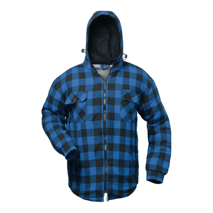 Craftland Thermohemd Hemd Arbeitskleidung Blau Schwarz Kariert Xl Alberta Jacke B-Ware - 4025888237191