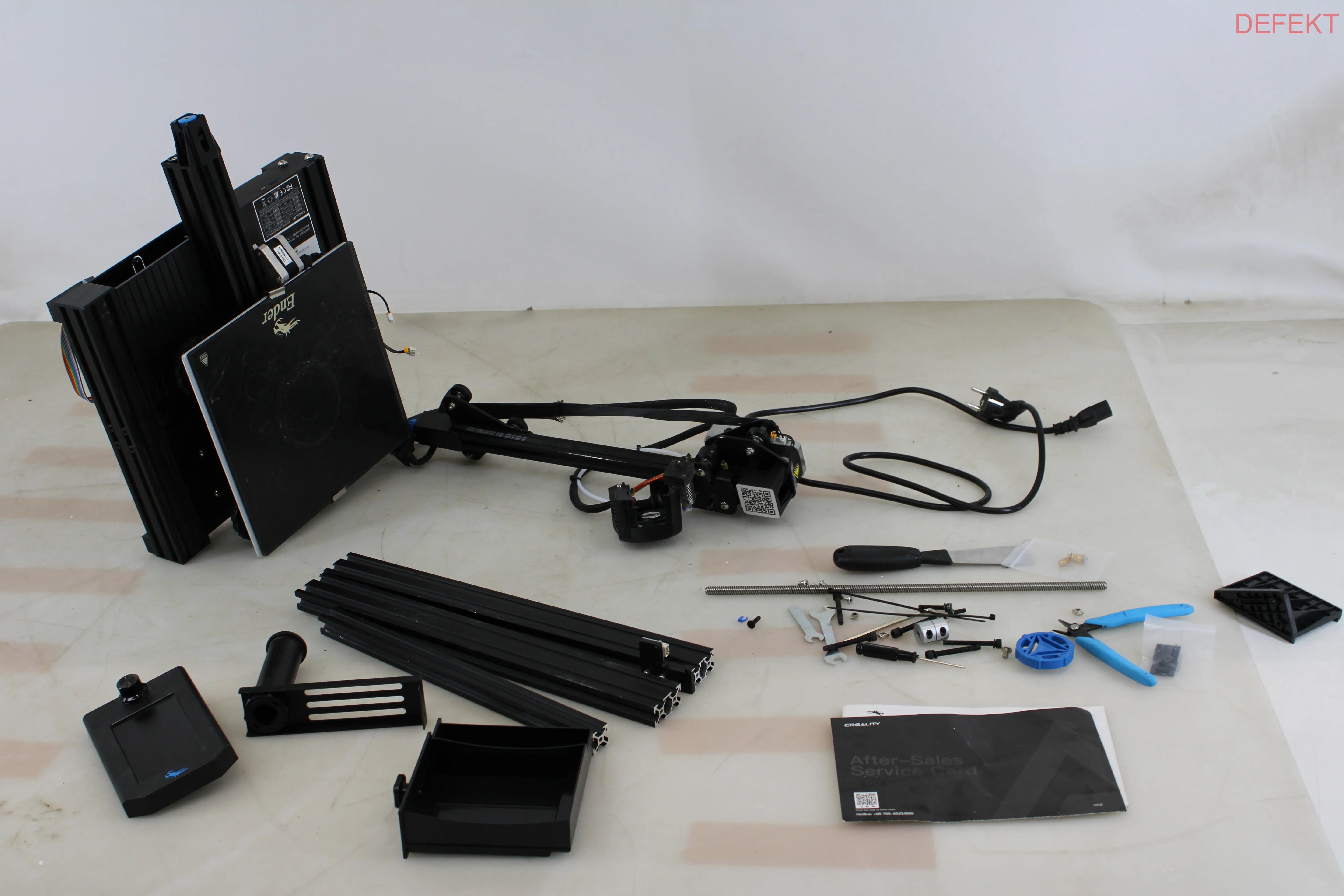 D-Ware Creality Ender 3 V2 3 D Drucker Bausatz 3 D Drucker Printer Kit Heizbett Defekt - 4064161175089