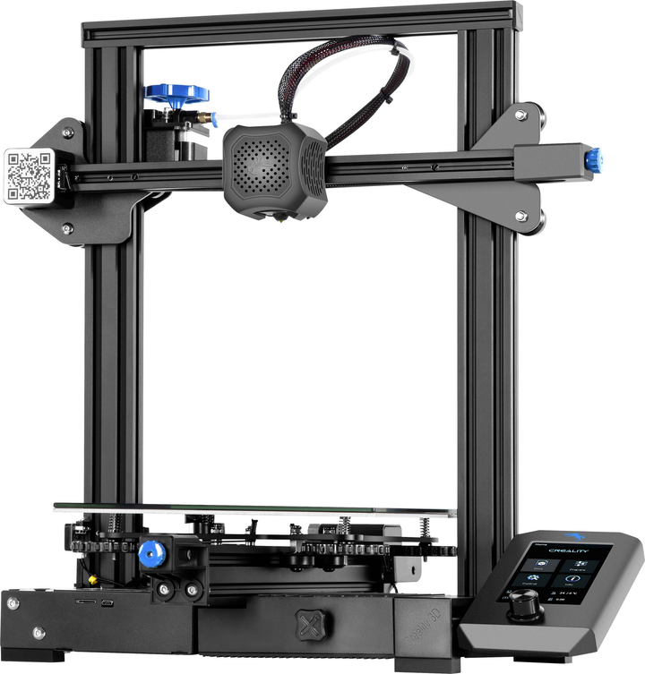 Creality Ender 3 V2 3 D Drucker Bausatz 3 D Drucker Printer Kit Heizbett Schwarz   B-Ware - 4064161175089