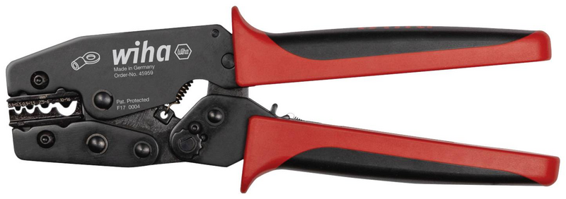B-Ware Wiha 45959 Crimpzange Unisolierte Kabelschuhe 0.1 Bis 16 Mm² Zange Handwerkzeug - 4010995459598