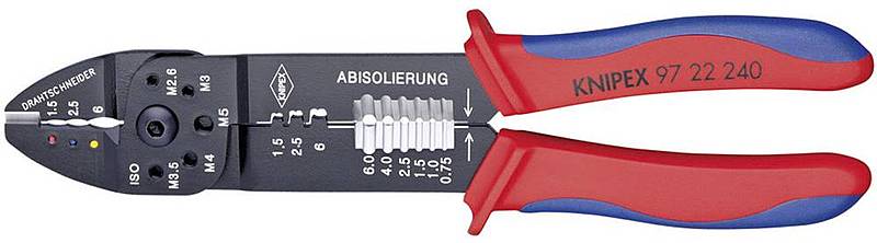 B-Ware Knipex Crimpzange Isolierte Kabelschuhe Steckverbinder 0.75 Bis 6 Mm² Zange