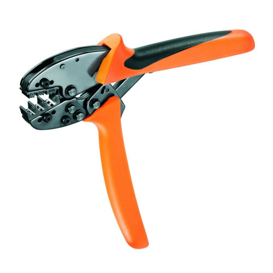 Weidmüller Pz Zh 16 Crimpzange Zange Zwillingsaderendhülsen 6 Bis 16 Mm² B-Ware - 4032248065523